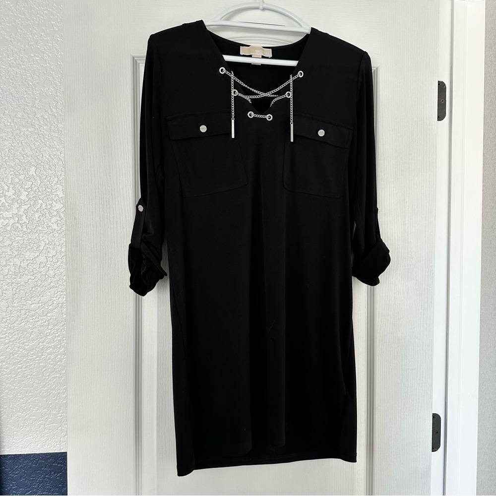 Michael Kors simple black dress